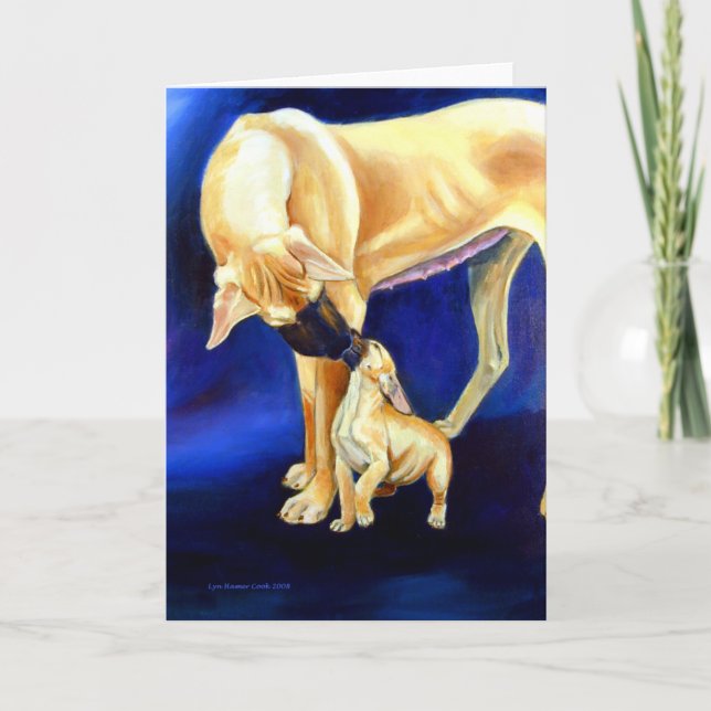 Great Dane Greeting Cards (Front)
