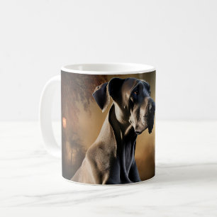 Great Dane Halloween Scary Coffee Mug