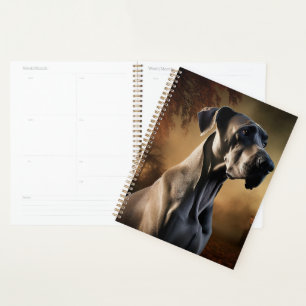 Great Dane Halloween Scary Planner