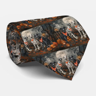 Great Dane Halloween Spooky Tie