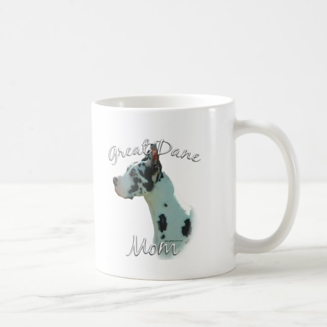 Great Dane (harlequin) Mum 2 Coffee Mug (Right)