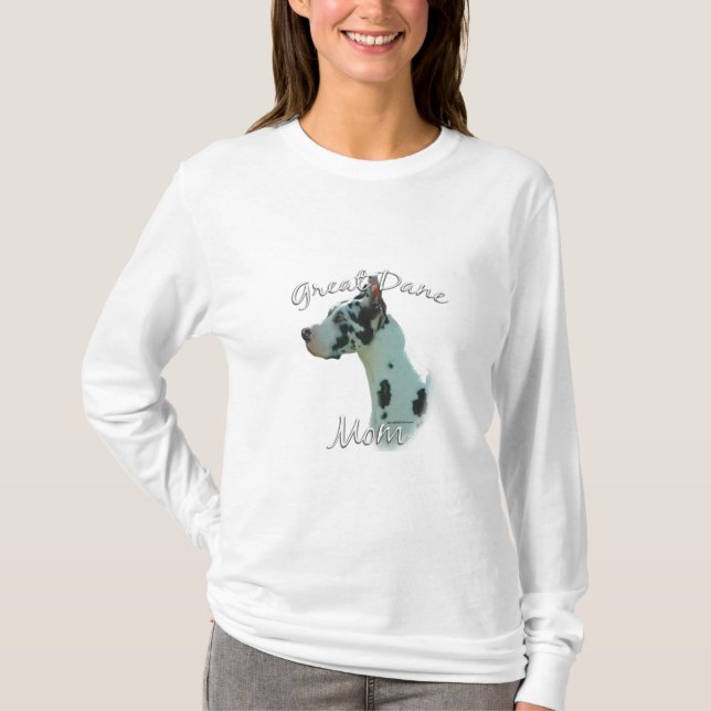 Great Dane (harlequin) Mum 2 T-Shirt (Front)