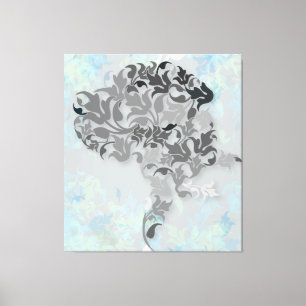 Great Dane Illustration Canvas Print