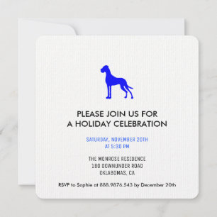 Great Dane invitation