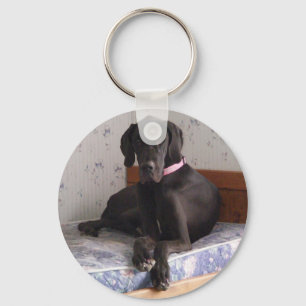 Great Dane Key Ring