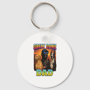 Great Dane Key Ring