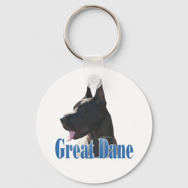 Great Dane Keychain (Front)