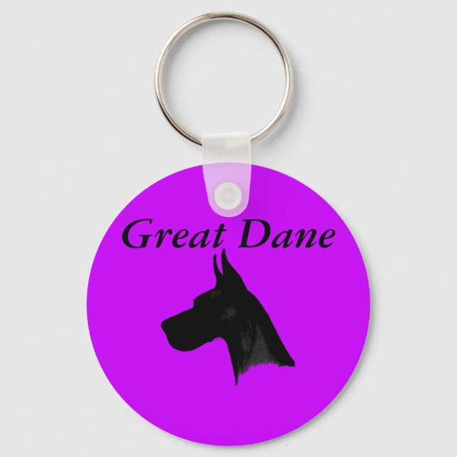 Great Dane KeyChain (Front)