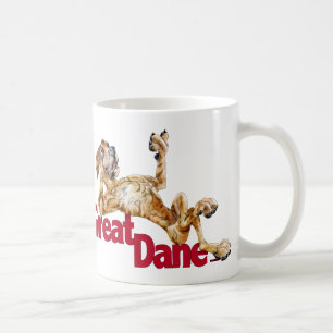 Great Dane Laid Back Brindle UC Coffee Mug