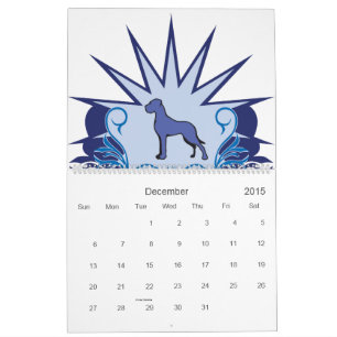 Great Dane Large Calendar