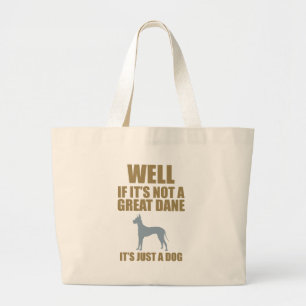 Great Dane Large Tote Bag