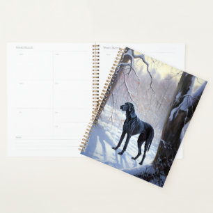 Great Dane Let It Snow Christmas Planner