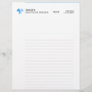 Great Dane Letterhead