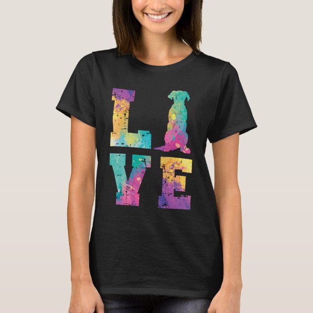 Great dane Love T-Shirt (Front)
