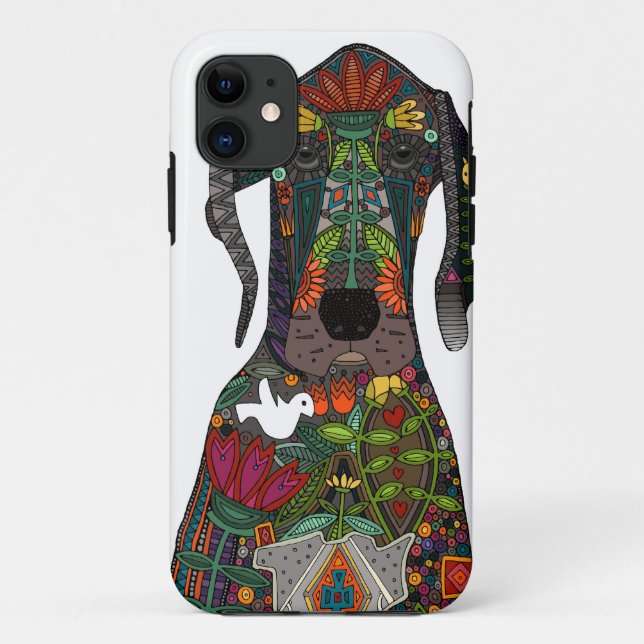 Great Dane love white Case-Mate iPhone Case (Back)