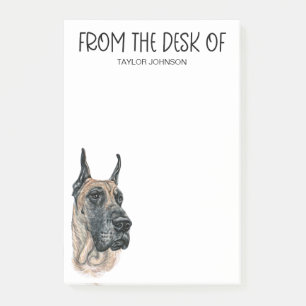 Great Dane Lover Post-it Notes