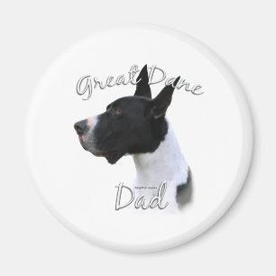 Great Dane (mantle) Dad 2 Magnet