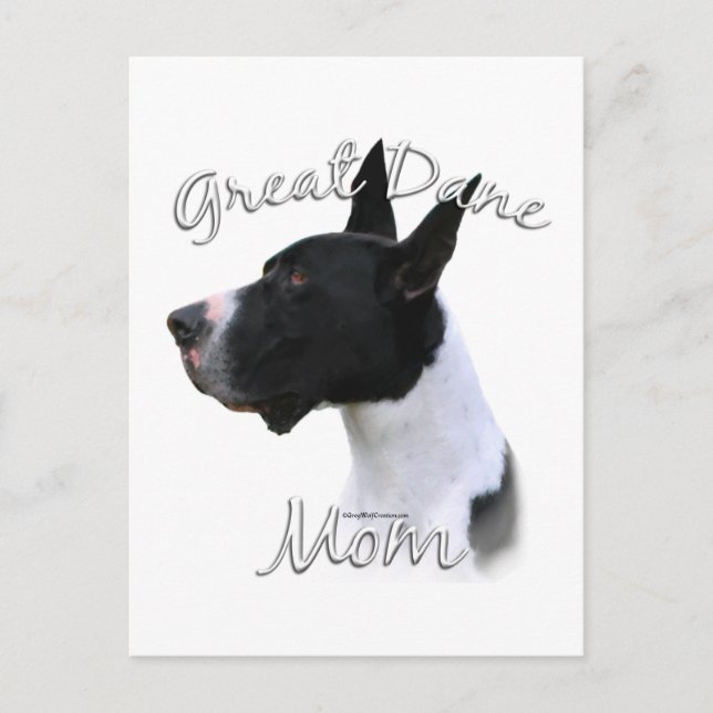 Great Dane (mantle) Mum 2 Postcard (Front)