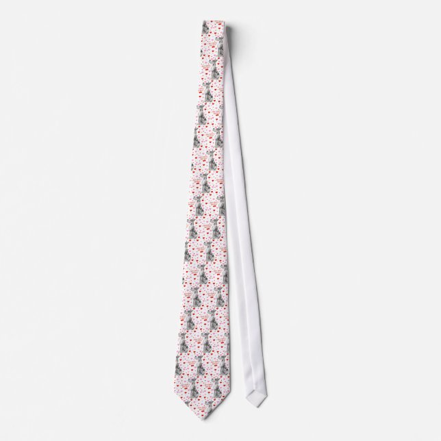 Great Dane Merle Kiss Tie (Front)
