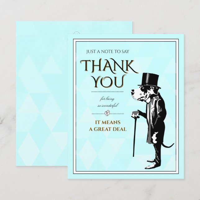 Great Dane Mister Alf Notes Flyer  (Front/Back)