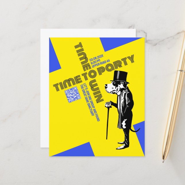 Great Dane "Mister Dandy" (Front/Back In Situ)