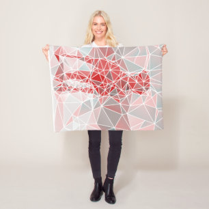 Great Dane Modern Fleece Blanket