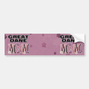 Great Dane MOM Bumper Sticker