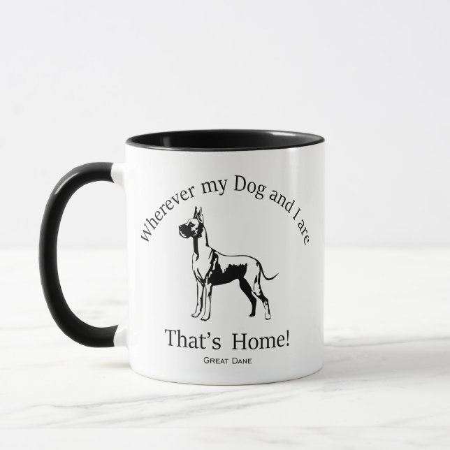 Great Dane Mug (Left)