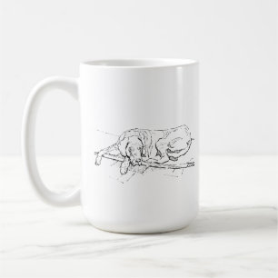 Great Dane Mug – Minimalist Dog Coffee Mug