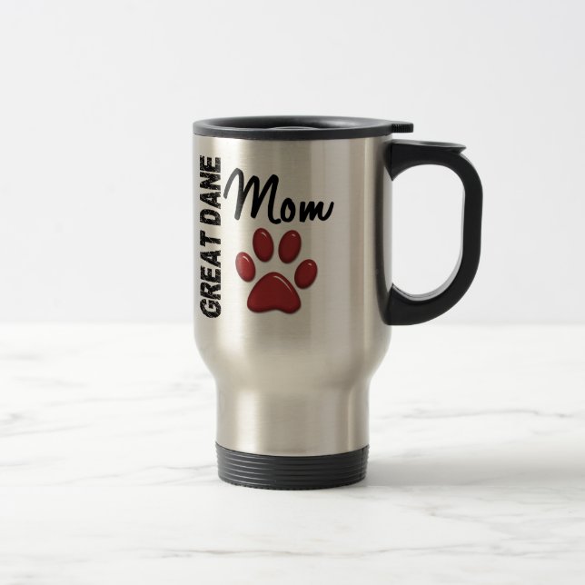 Great Dane Mum 2 Travel Mug (Right)