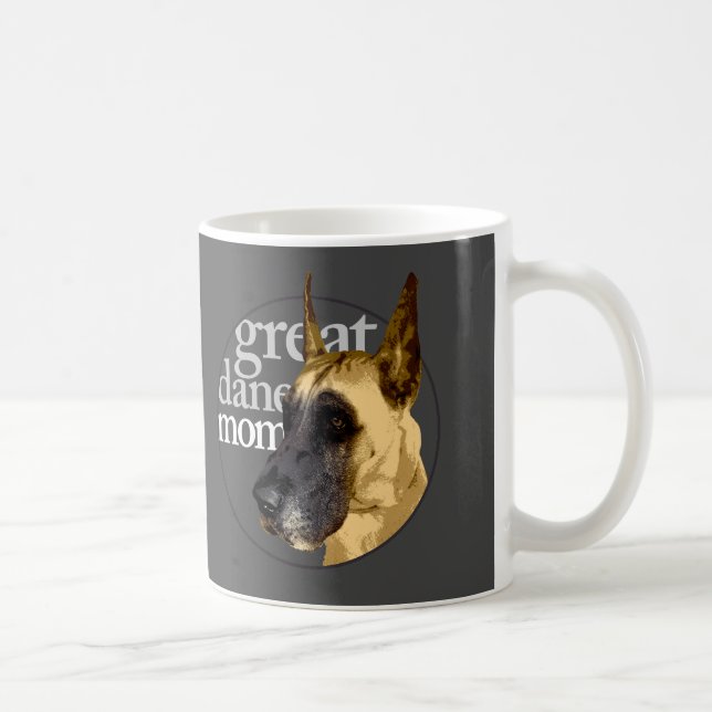 Great Dane Mum Coffee Mug (Right)