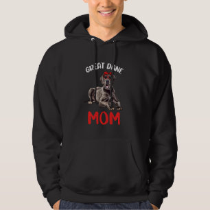 Great Dane Mum Mama Great Dane Dog  Owner Women Cu Hoodie