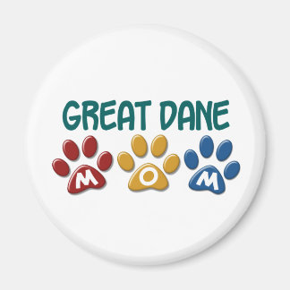 GREAT DANE Mum Paw Print 1 Magnet