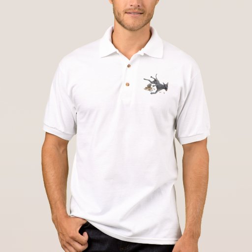 Image of Great Dane Naughty Dog with Cookies Polo Shirt