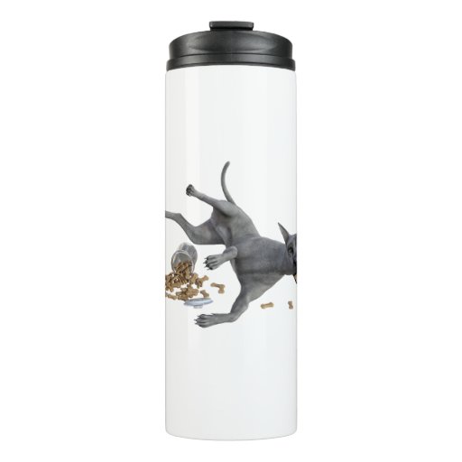 Image of Great Dane Naughty Dog with Cookies Thermal Tumbler
