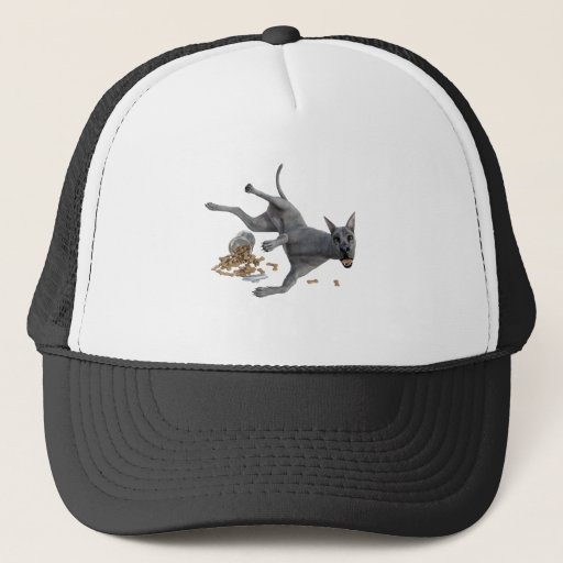 Image of Great Dane Naughty Dog with Cookies Trucker Hat