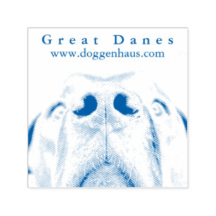 Great Dane Nose Stamps