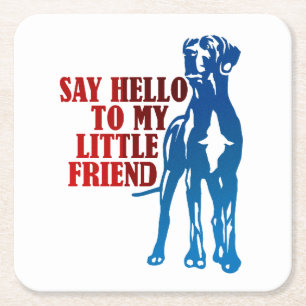 Great Dane Paper Coasters