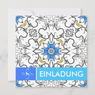 Great Dane Pattern blue