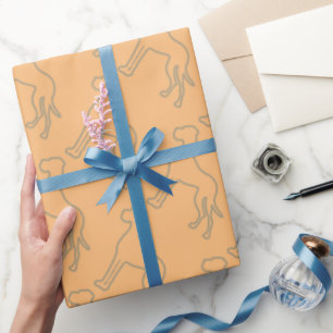 Great Dane Pattern Wrapping Paper