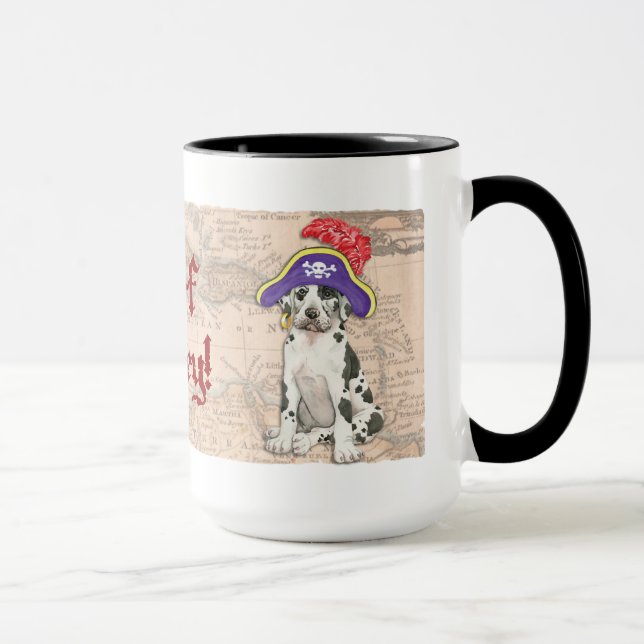 Great Dane Pirate Mug (Right)