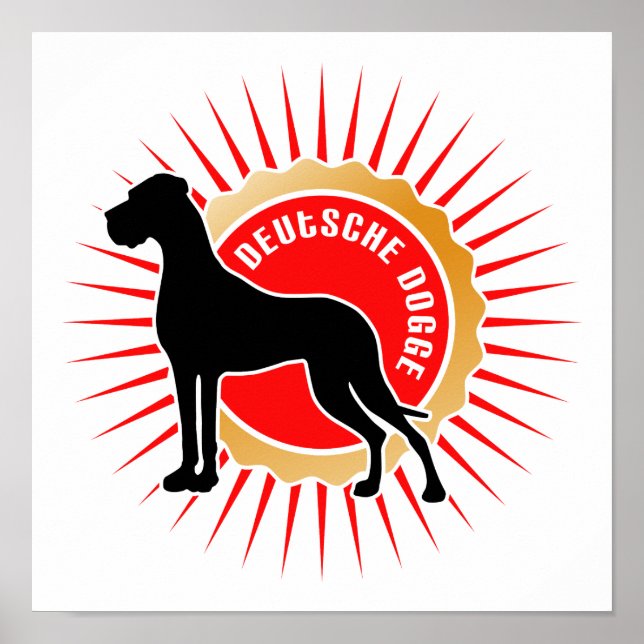 Great Dane Poster (Front)
