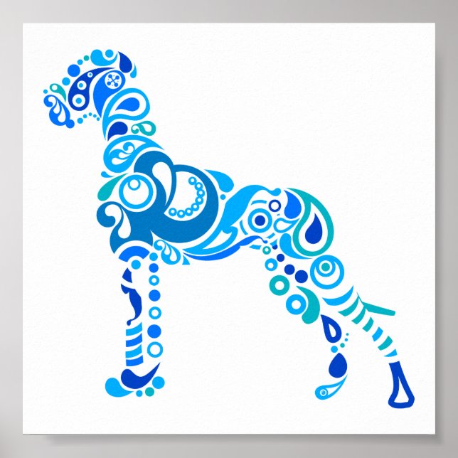 Great Dane Poster (Front)