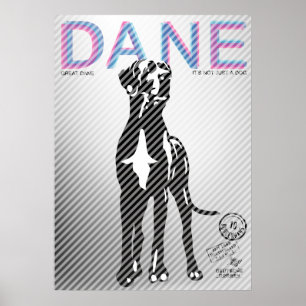 Great Dane Poster