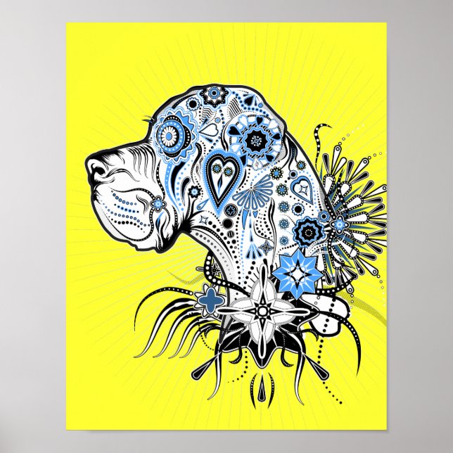 Great Dane Poster (Front)