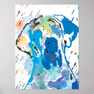 Great Dane Print Poster