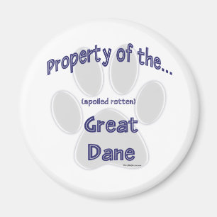 Great Dane Property - Magnet