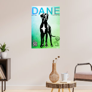Great Dane Puppy Selling Poster