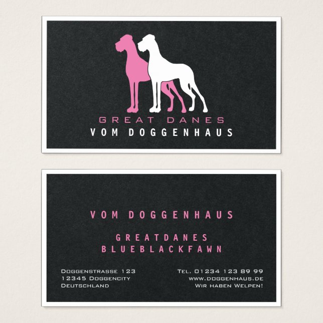 Great Dane pure (Front & Back)