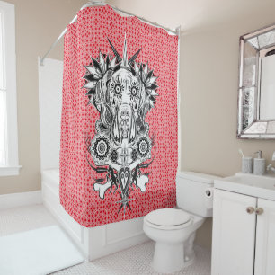 Great Dane Shower Curtain